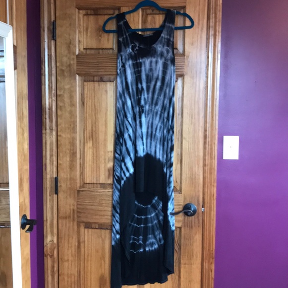 high low black tie dresses